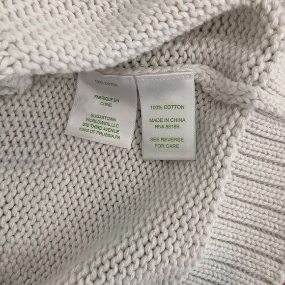 NWOT Lilly Pulitzer sweater - cream/ivory - Picture 6 of 7